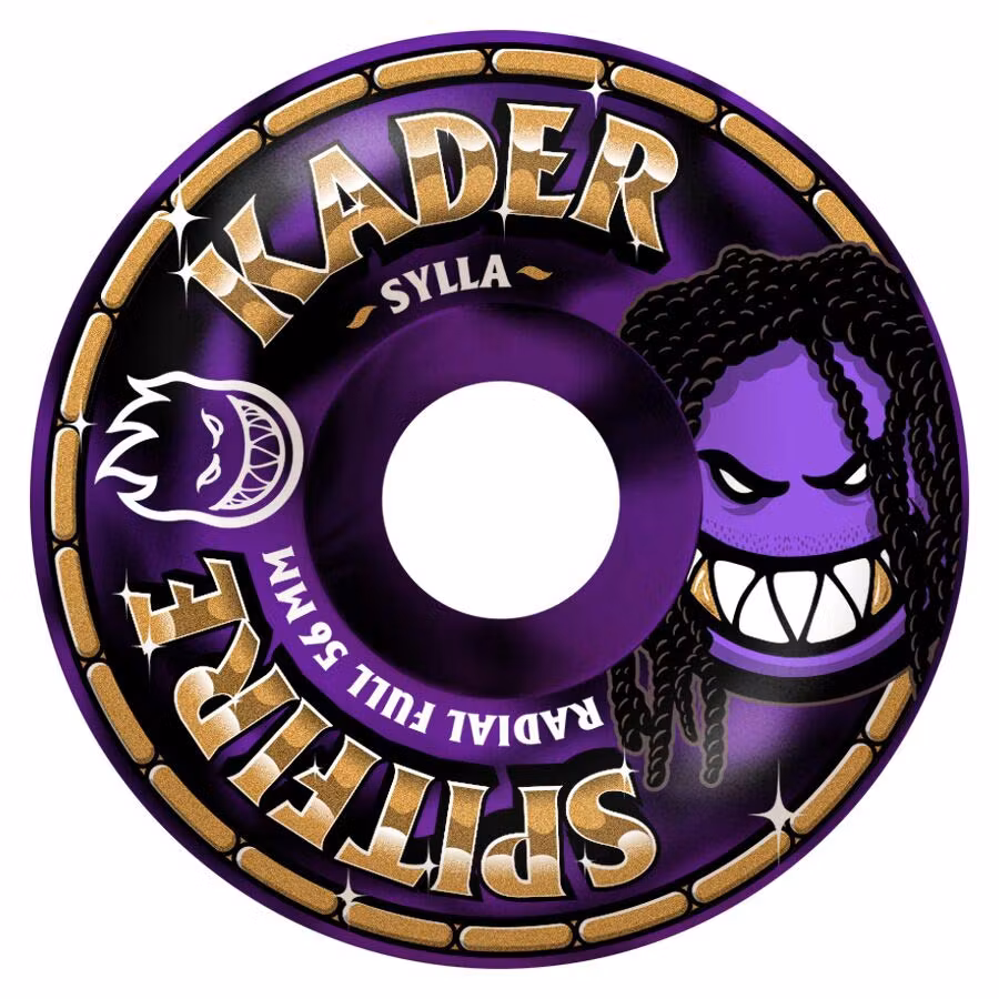 Spitfire Wheels Formula Four Kader Sylla Radial Full Black Purple Swirl Skateboard Wheels 99a 54mm – Nordic Skateboard Supply