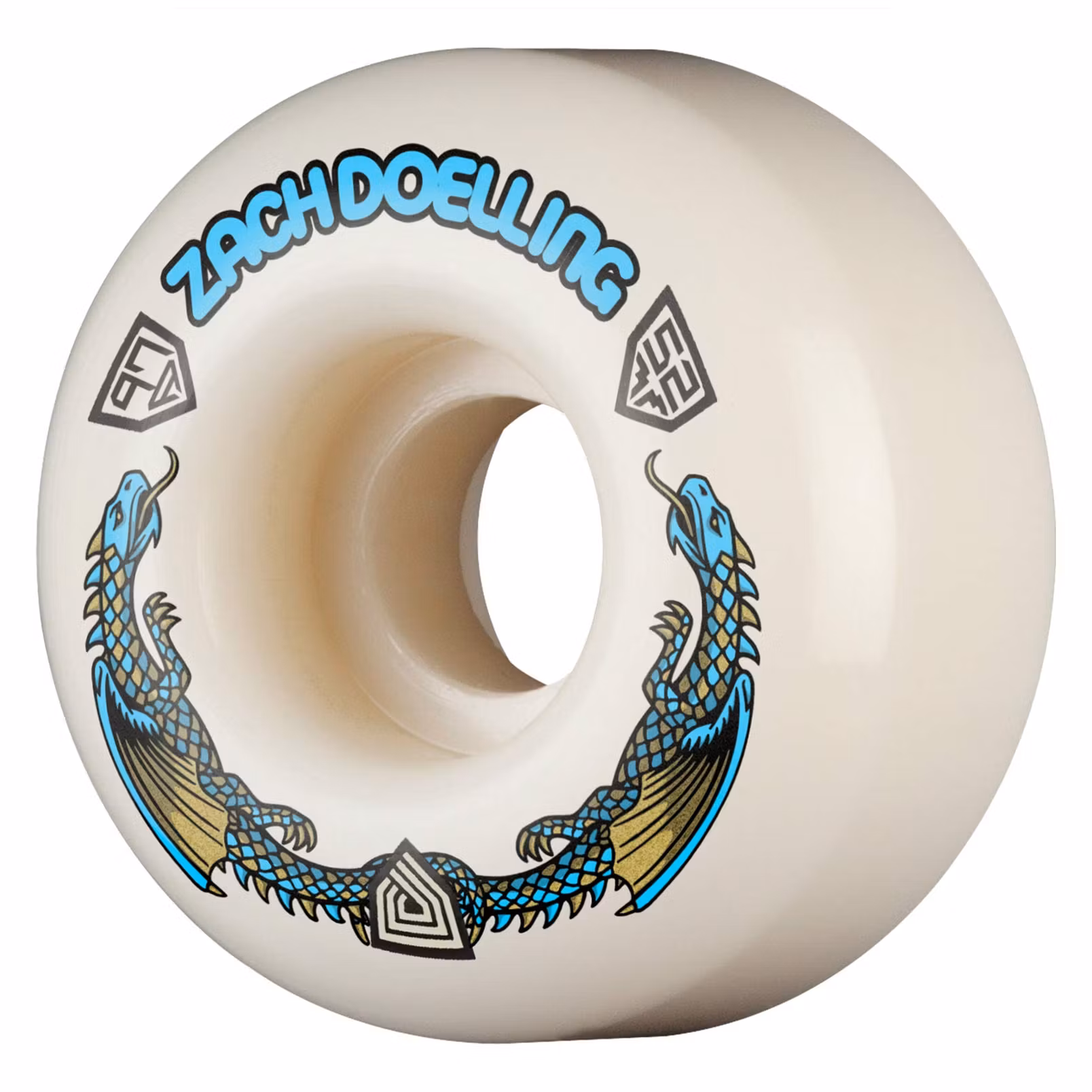 Powell Peralta Dragon Formula Zack Doelling Skateboard Wheels 97a 51mm – Nordic Skateboard Supply