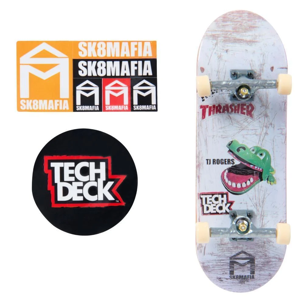 Tech Deck Sk8Mafia TJ Rogers Happy Rogers 96mm – Complete Fingerboard - Nordic Skateboard Supply