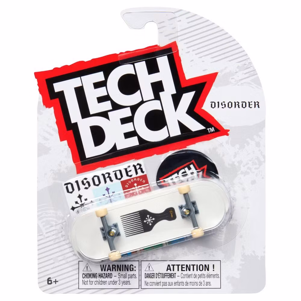 Tech Deck Disorder Dominick Walker Pick 96mm – Complete Fingerboard packaging - Nordic Skateboard Supply
