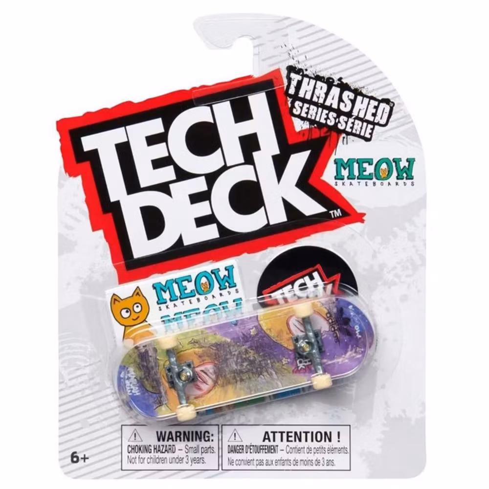Tech Deck Meow Mariah Duran Cosmic 96mm – Complete Fingerboard packaging - Nordic Skateboard Supply