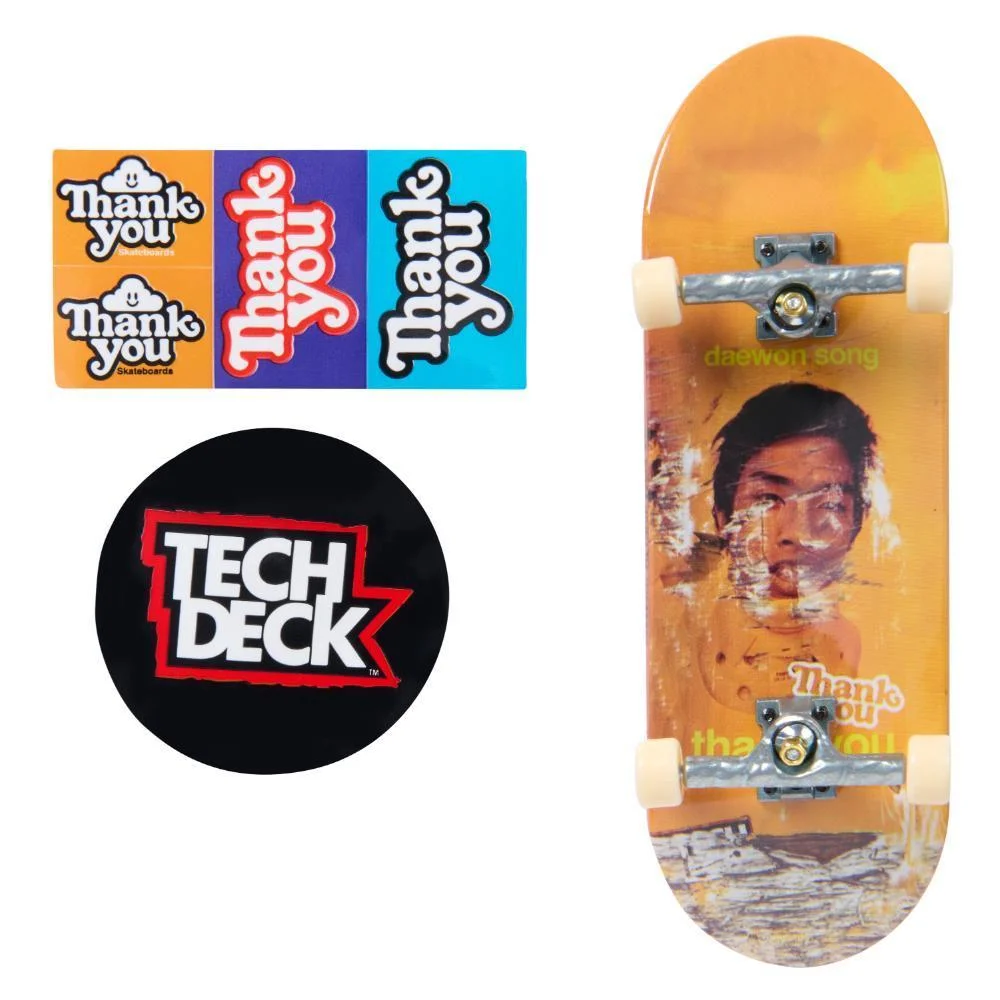 Tech Deck Thank you Daewon Song Jerry Hsu 96mm – Complete Fingerboard - Nordic Skateboard Supply