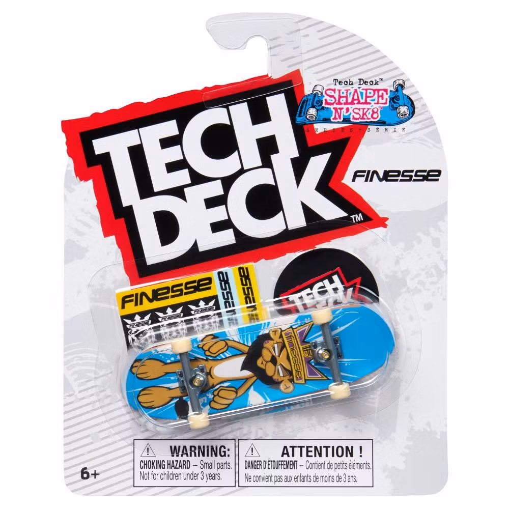 Tech Deck Finesse Lion King Egg shape 96mm – Complete Fingerboard packaging - Nordic Skateboard Supply