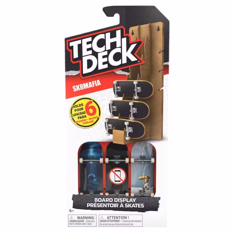 Tech Deck Sk8Mafia Board Display with 3 x 96mm Fingerboards - Nordic Skateboard Supply