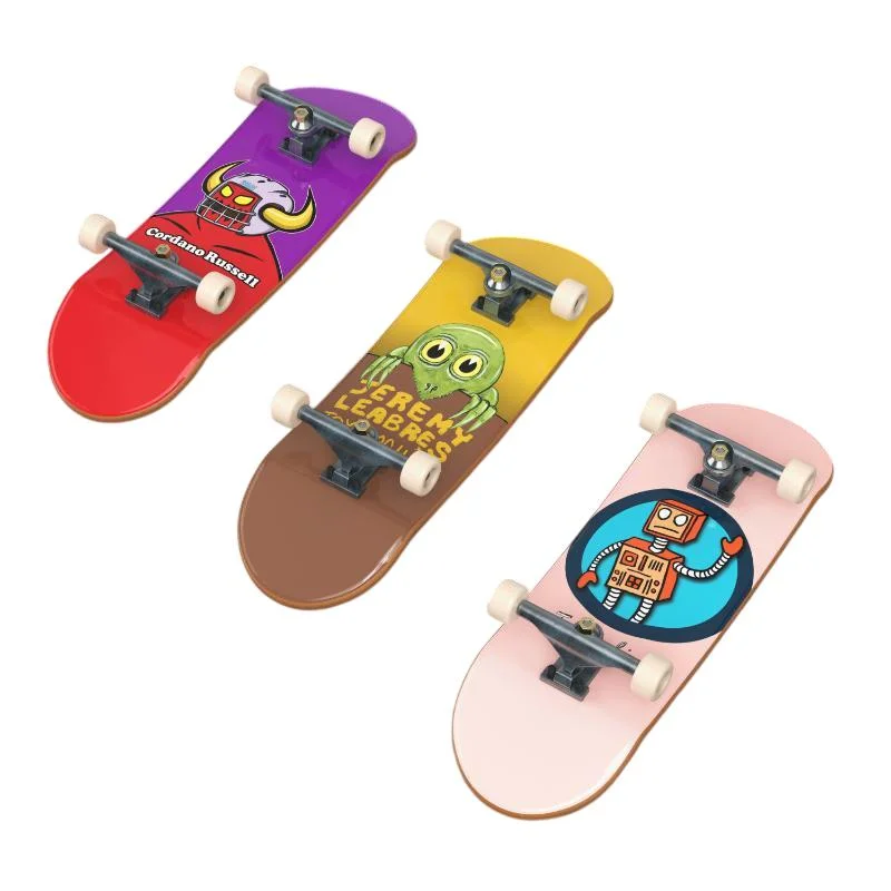 Tech Deck Toy Machine Board Display with 3 x 96mm Fingerboards decks - Nordic Skateboard Supply