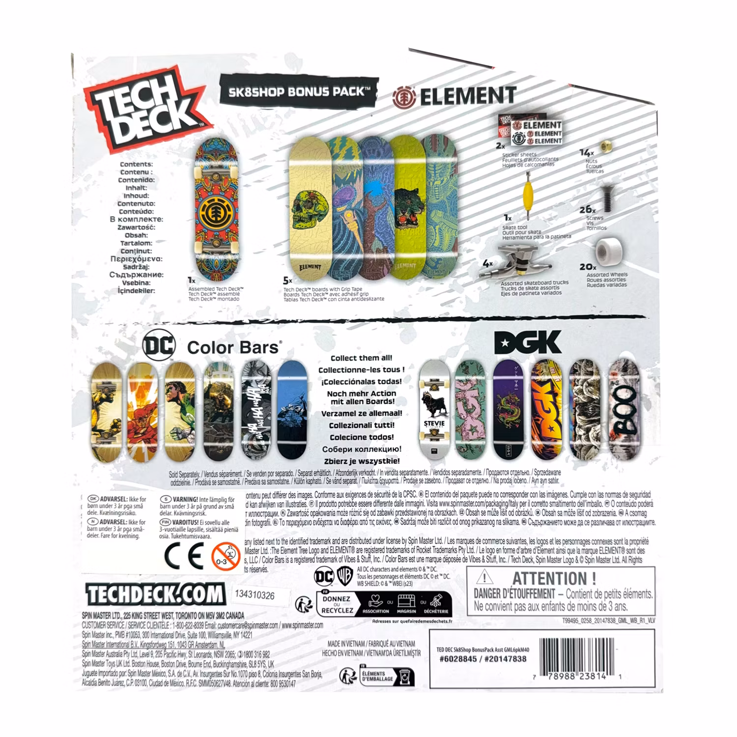 Tech Deck Sk8Shop Bonus pack Element packaging - Nordic Skateboard Supply