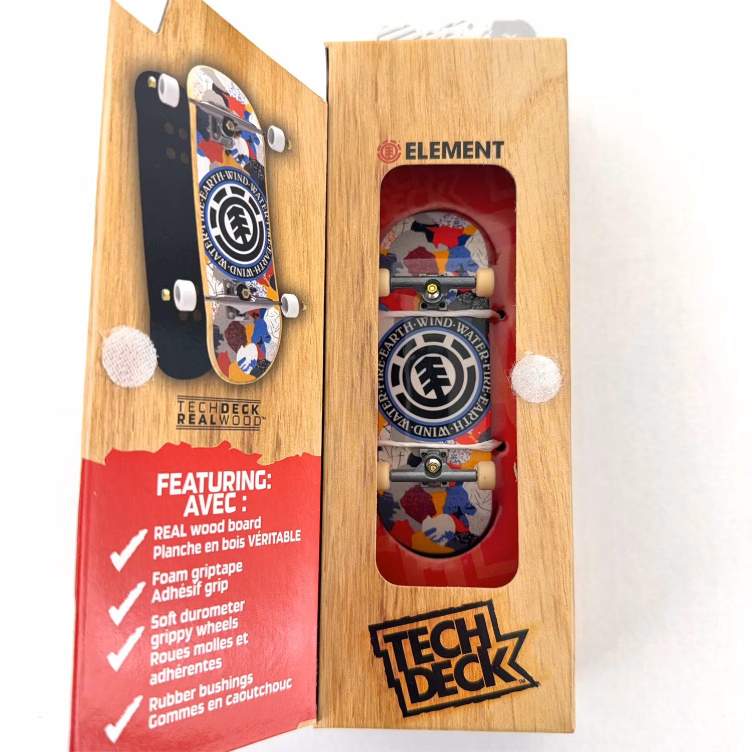 Tech Deck Performance Series Element Camo Seal – Complete Fingerboard graphic - Nordic Skateboard Supply
