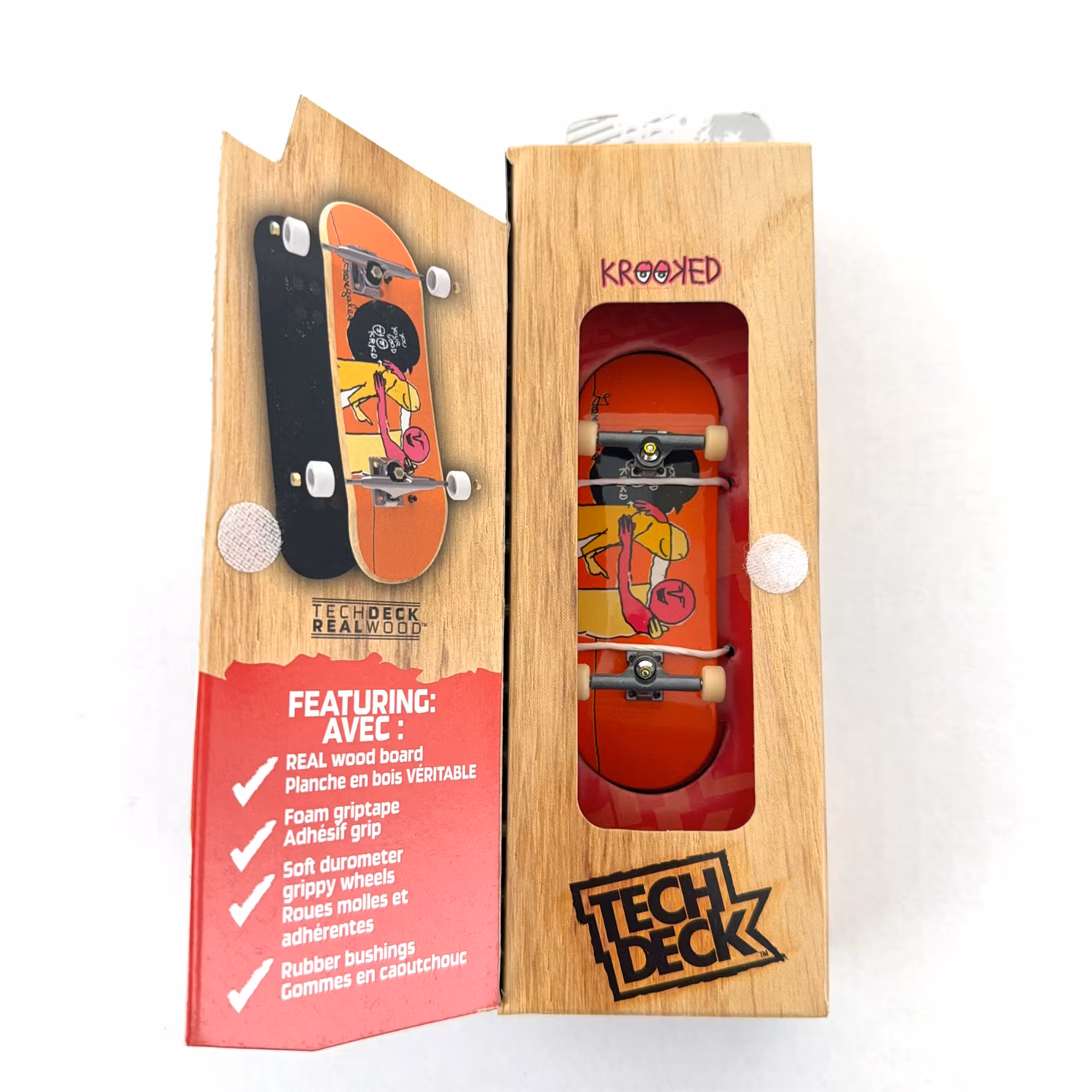 Tech Deck Performance Series Krooked Gonz Your Good – Complete Fingerboard graphic - Nordic Skateboard Supply