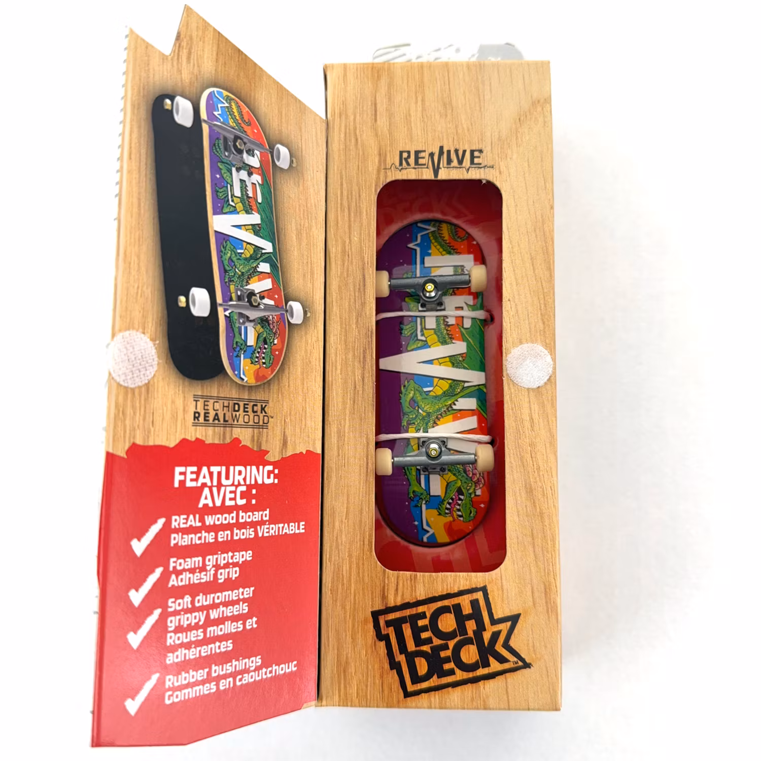 Tech Deck Performance Series Revive Dragon Lifeline – Complete Fingerboard graphic - Nordic Skateboard Supply
