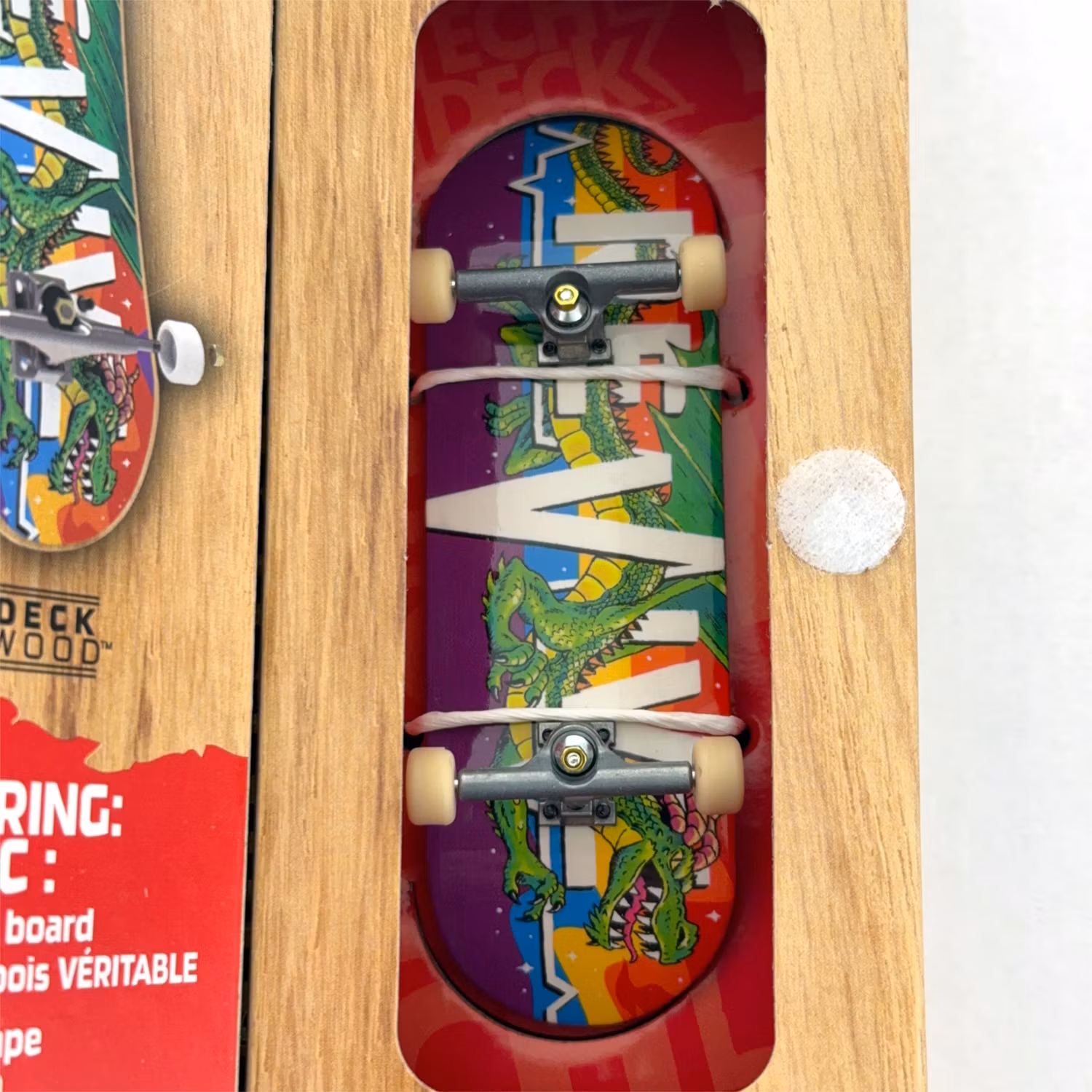 Tech Deck Performance Series Revive Dragon Lifeline – Complete Fingerboard graphic close - Nordic Skateboard Supply