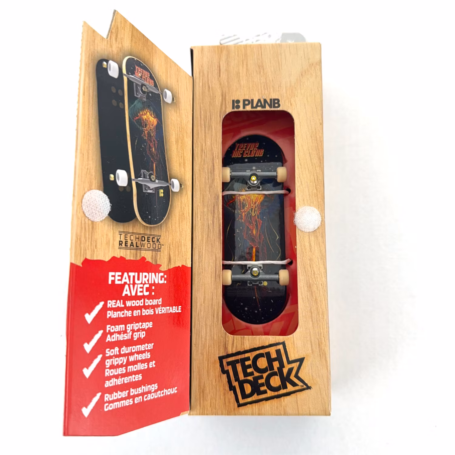 Tech Deck Performance Series Plan B Trevor Mc Clung Jellyfish – Complete Fingerboard graphic - Nordic Skateboard Supply