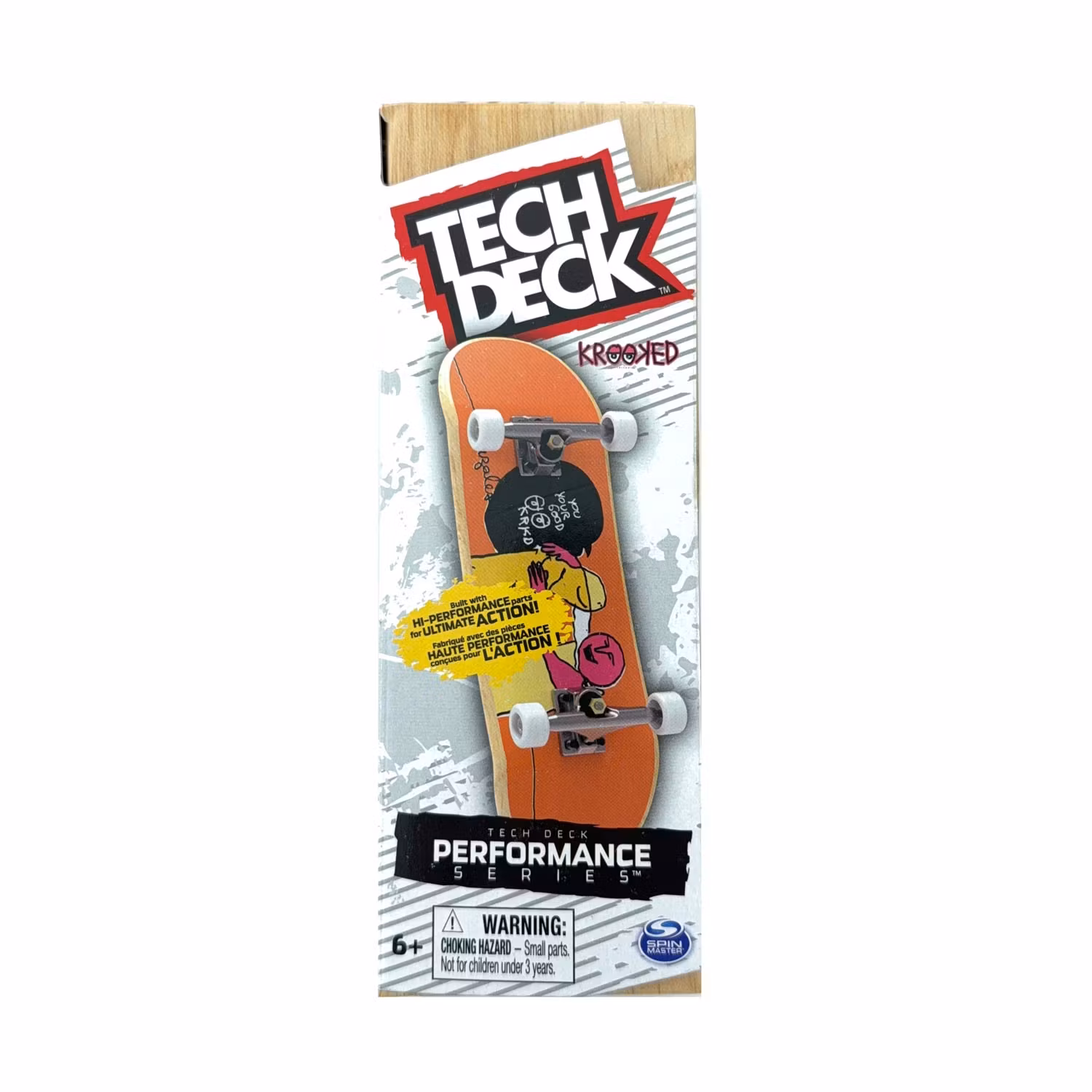 Tech Deck Performance Series Krooked Gonz Your Good – Complete Fingerboard - Nordic Skateboard Supply