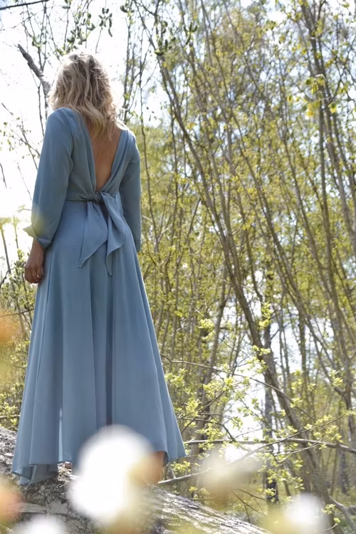 ULTIMATE LONG SKIRT - VINTAGE BLUE