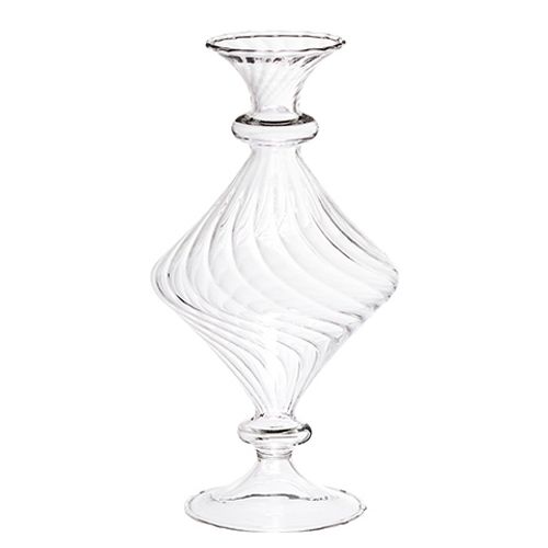 Glasvas på fot rand
