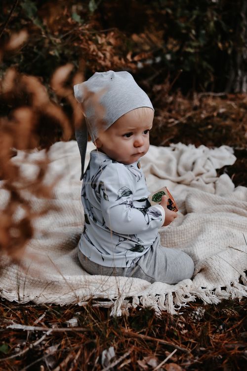 RABBIS BABYBODY LIGHT GREY PAPIJJON SWEDEN
