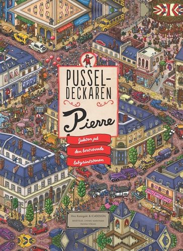 BOK - Pusseldeckaren Pierre och jakten på den bortrövade labyrintstenen