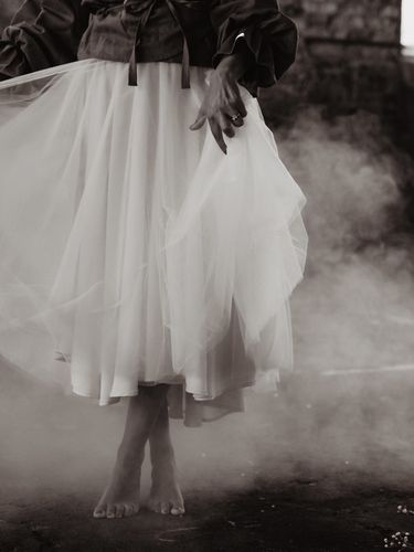 REVERSIBLE TUILLE SKIRT