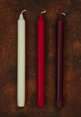 Miljömärkta stearinljus 4st  - Delsbo candle
