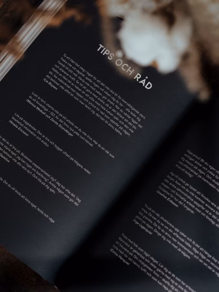 VÅGA VÅGA - en bok om 100 kvinnliga gotländska entreprenörer