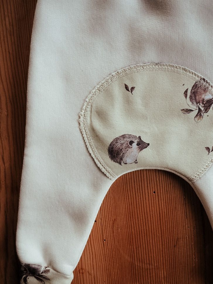 IGELKOTT BABYPANTS SWEATSHIRT VANILJGUL