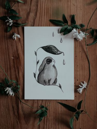 Miniposter/kort RAIN