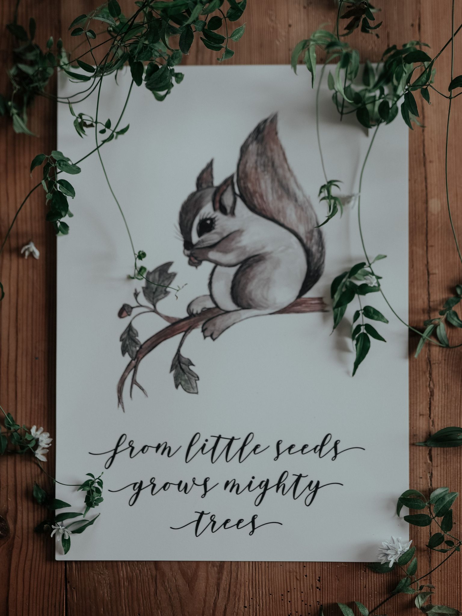 Poster LITTLE SEEDS A3