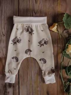IGELKOTT BABYPANTS VANILJGUL