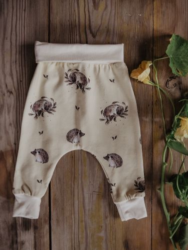 IGELKOTT BABYPANTS VANILJGUL