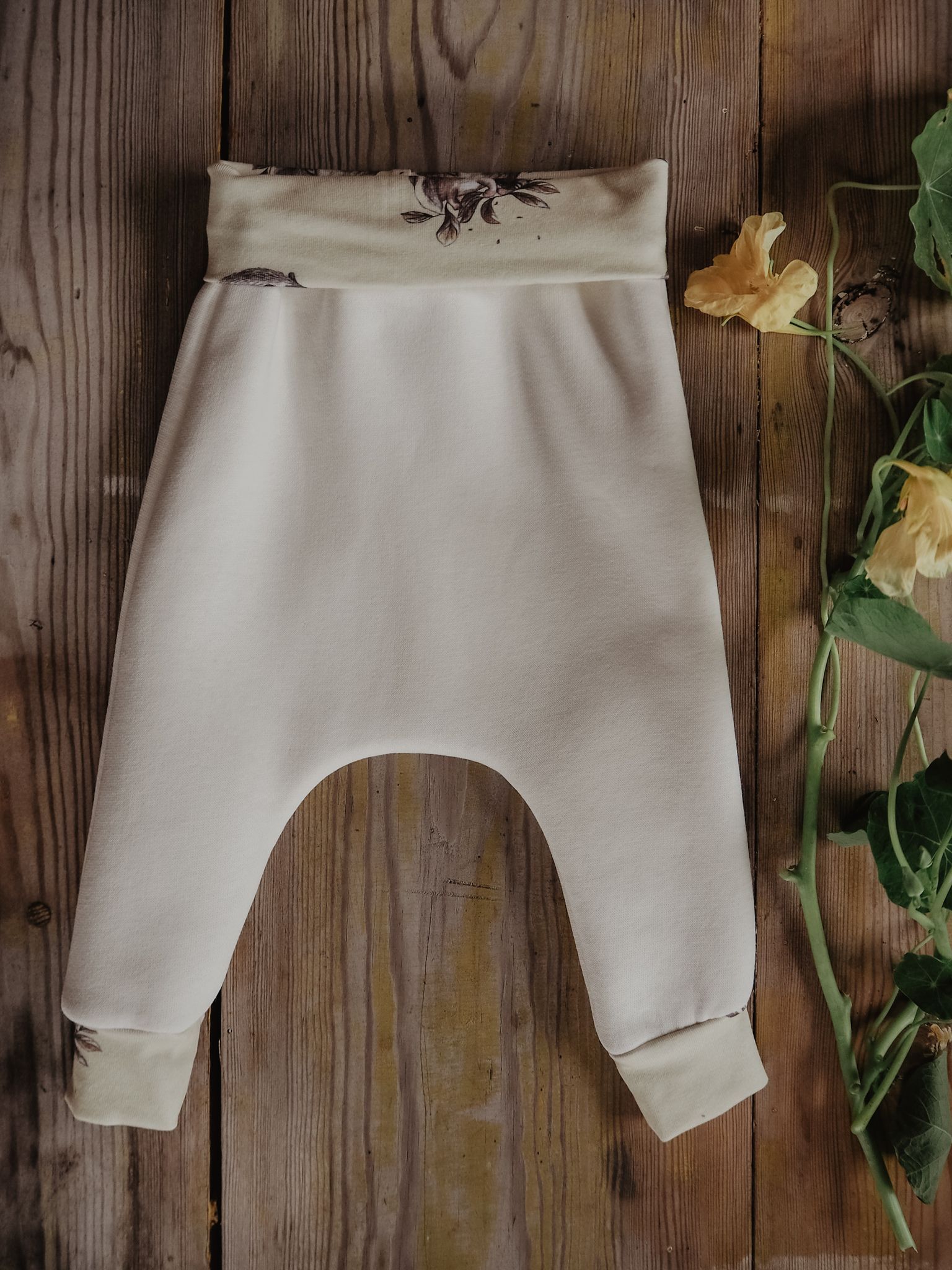 IGELKOTT BABYPANTS SWEATSHIRT VANILJGUL