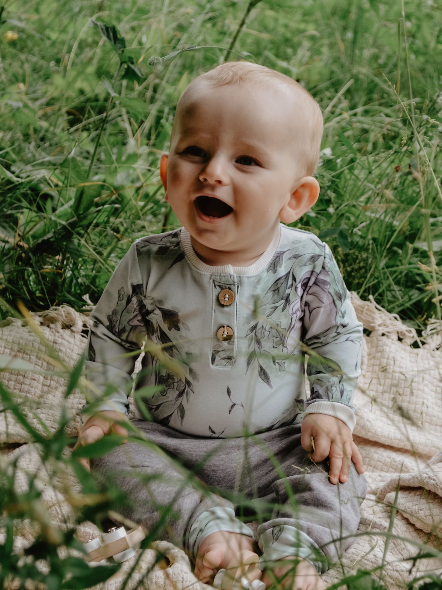 SUSSE BABYBODY GREEN PAPIJJON SWEDEN