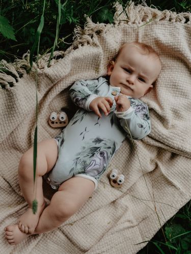 SUSSE BABYBODY GREEN PAPIJJON SWEDEN