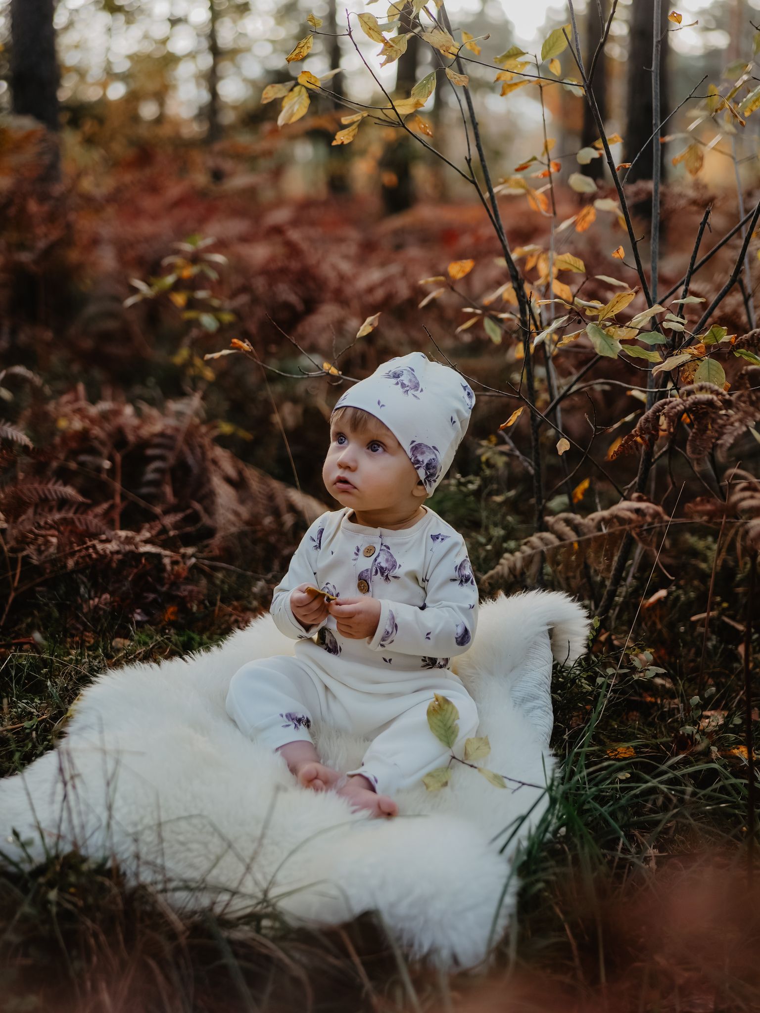 IGELKOTT BABYPANTS SWEATSHIRT VANILJGUL