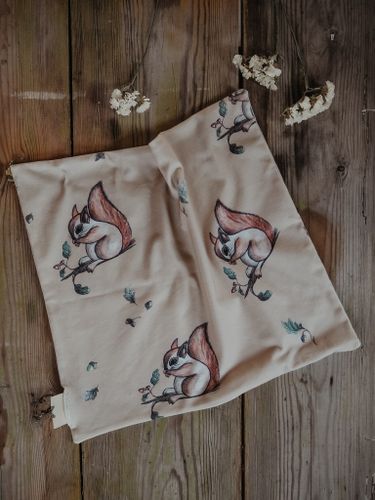 BABYBLANKET - EKORRE BEIGE