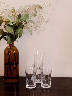 Glas 4 st - VINTAGE
