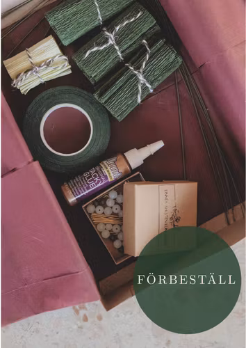 FÖRBESTÄLL: Material + beskrivning MISTEL I PAPPER