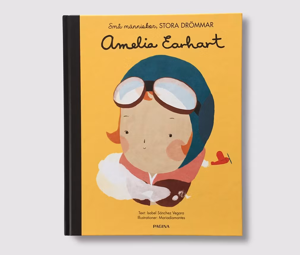 Barnbok AMELIA EARHART - Small people Big dreams