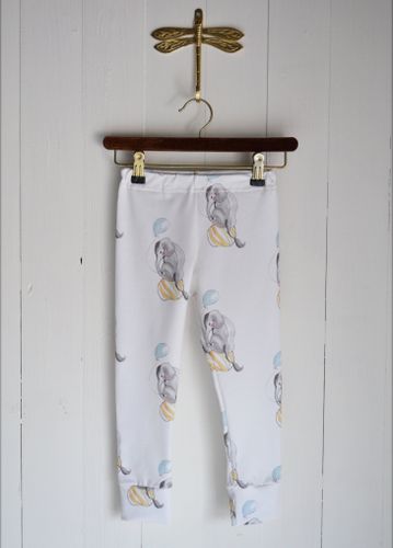 CIRCUS ELEPHANT LEGGINGS OFFWHITE
