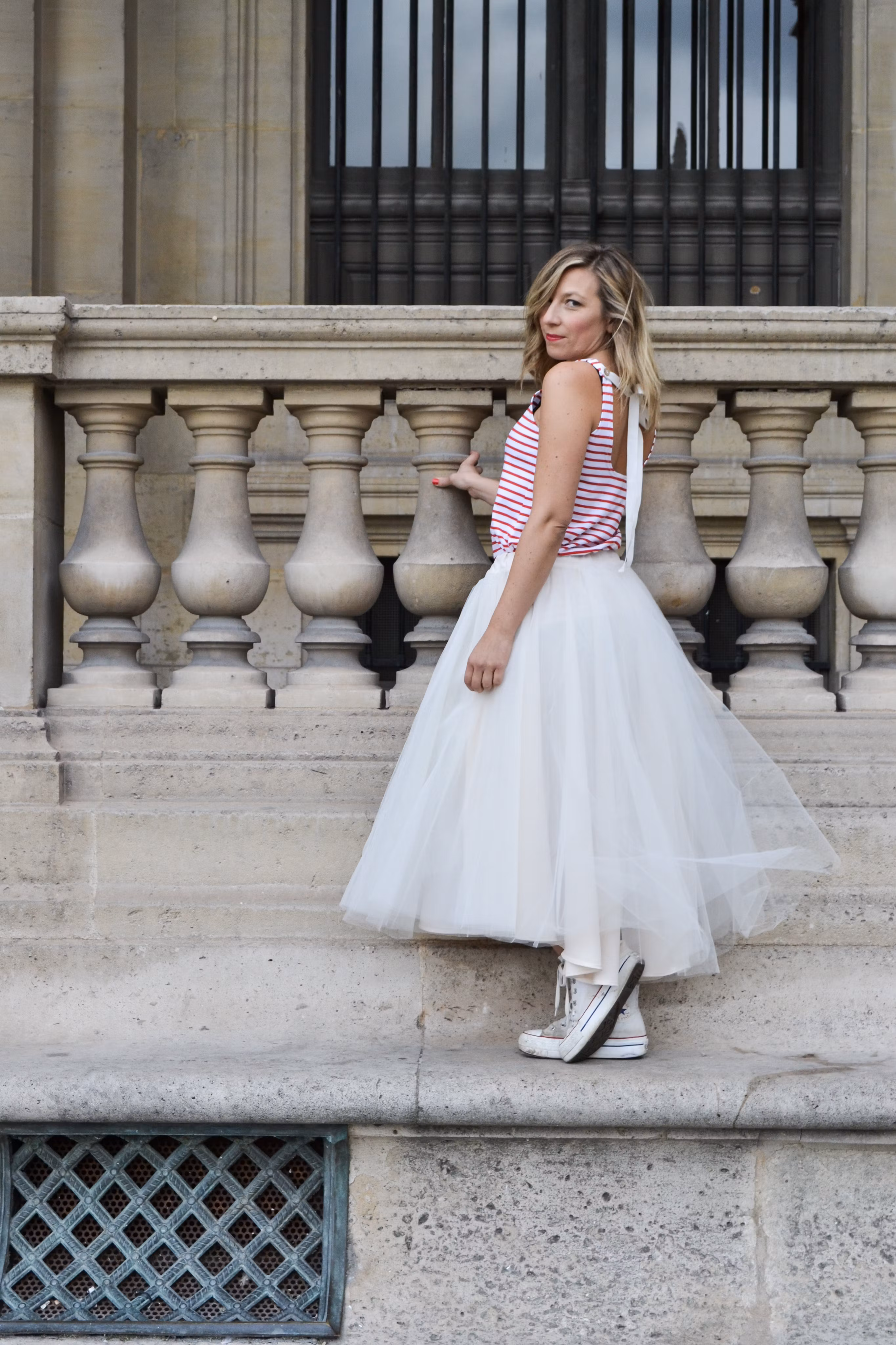 REVERSIBLE TUILLE SKIRT