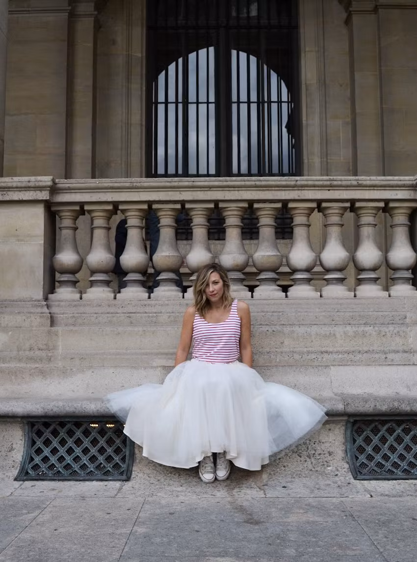 REVERSIBLE TUILLE SKIRT