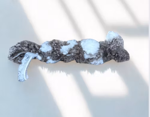 Knuten äkta fårskinnsleksak