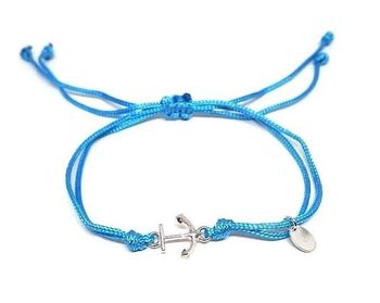 Armband med ankare herr