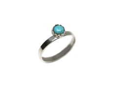 Nätt Turkos ring silver