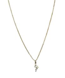 Halsband med fågelhänge