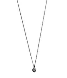 Silverhalsband hjärta