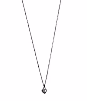 Silverhalsband hjärta