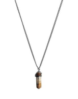 Halsband Leopardjaspis