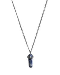 Sodalit halsband herr