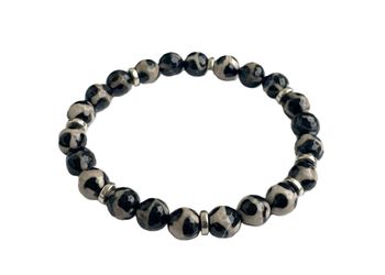 Armband Dzi stenar herr