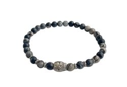 Armband med döskalle herr