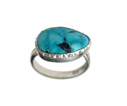 Ring med turkos